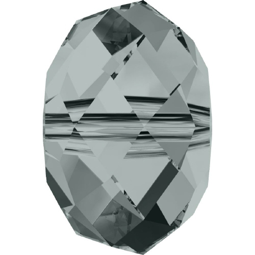 5040 Briolette Bead - 6mm Swarovski Crystal - BLACK DIAMOND