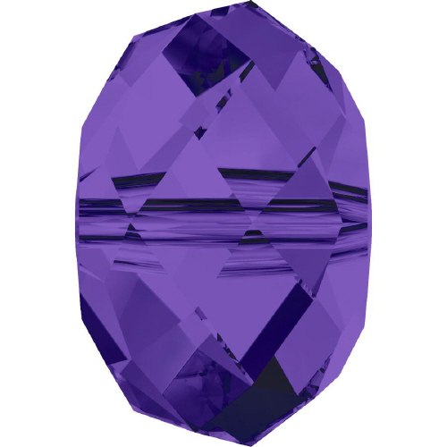 5040 Briolette Bead - 6mm Swarovski Crystal - PURPLE VELVET