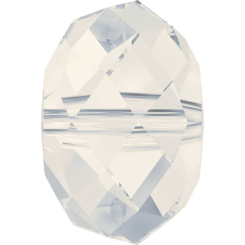 5040 Briolette Bead - 6mm Swarovski Crystal - WHITE OPAL
