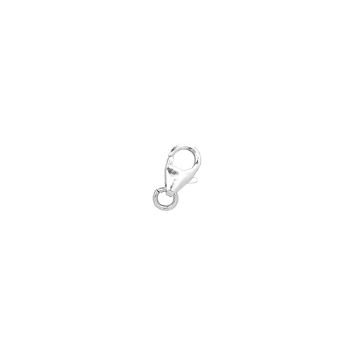9mm Trigger Lobster Clasps w/ring  - Sterling Silver