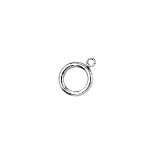 12mm Plain Toggle Clasps   - Sterling Silver