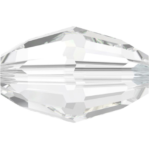 5200 Oval Bead - 9 x 6mm Swarovski Crystal - CRYSTAL