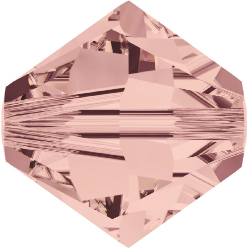 5328 Bicone - 3mm Swarovski Crystal - BLUSH ROSE