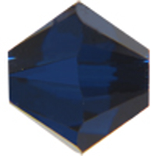 5328 Bicone - 3mm Swarovski Crystal - DARK INDIGO