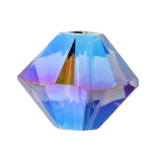 5328 Bicone - 3mm Swarovski Crystal - DENIM BLUE-AB2X