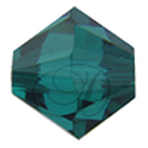 5328 Bicone - 10 mm Swarovski Crystal - EMERALD