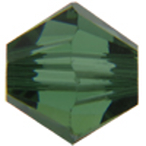 5328 Bicone - 3mm Swarovski Crystal - GREEN TURMALINE