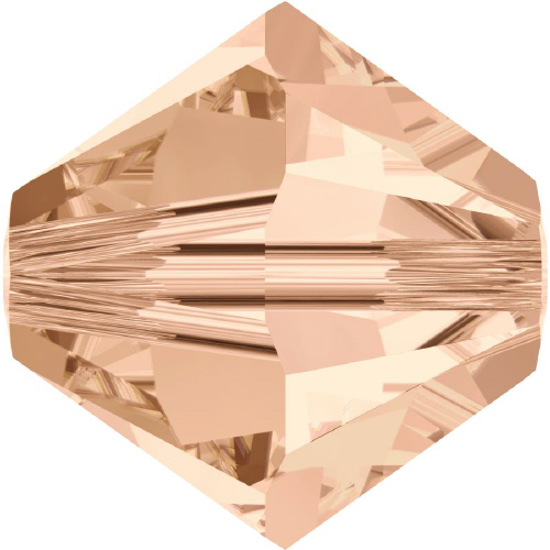 5328 Bicone - 3mm Swarovski Crystal - LIGHT  PEACH