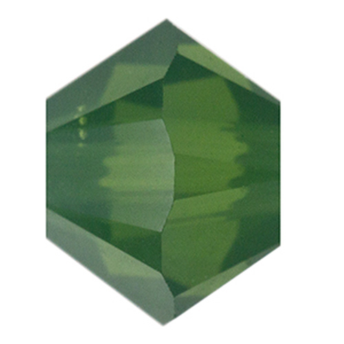 5328 Bicone - 3mm Swarovski Crystal - PALACE GREEN OPAL