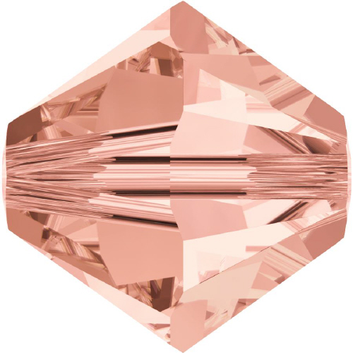 5328 Bicone - 3mm Swarovski Crystal - ROSE PEACH