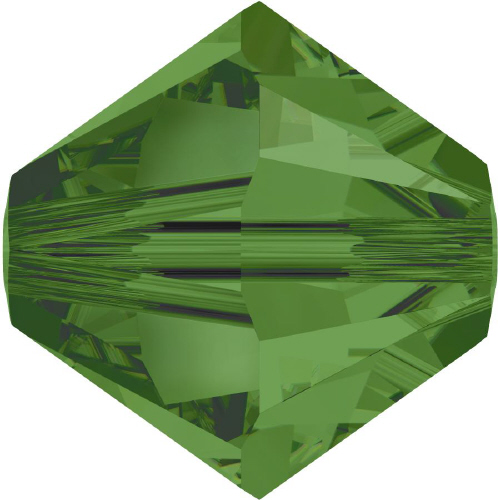 5328 Bicone - 4mm Swarovski Crystal - FERN GREEN