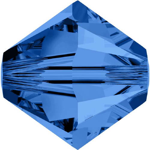 5328 Bicone - 5mm Swarovski Crystal - CAPRI BLUE