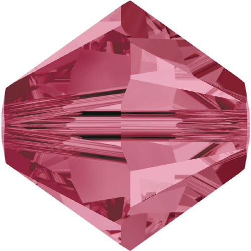 5328 Bicone - 5mm Swarovski Crystal - INDIAN PINK