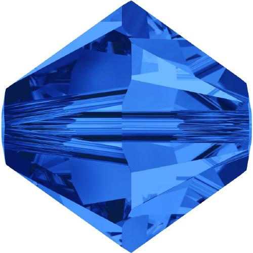 5328 Bicone - 10 mm Swarovski Crystal - SAPPHIRE