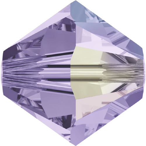 5328 Bicone - 10 mm Swarovski Crystal - VIOLET-AB