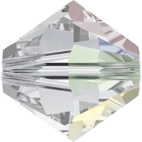 5328 Bicone - 2.5mm Swarovski Crystal - CRYSTAL-AB