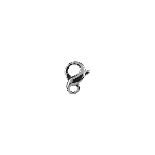 7 x 10mm Figure 8 Clasps   Small   - Sterling Silver
