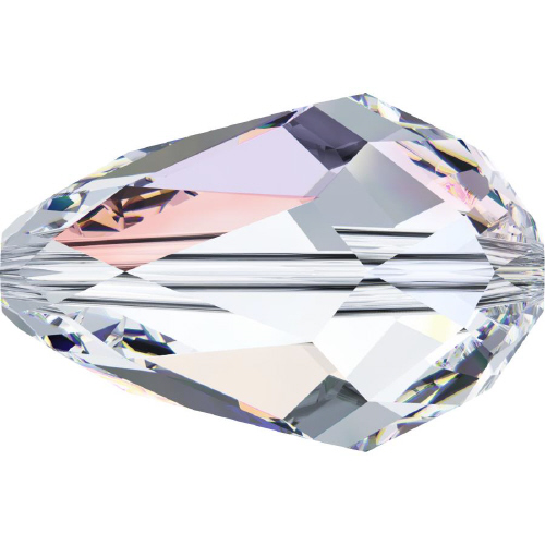 5500 - 9 x 6mm Swarovski Crystal - CRYSTAL AB