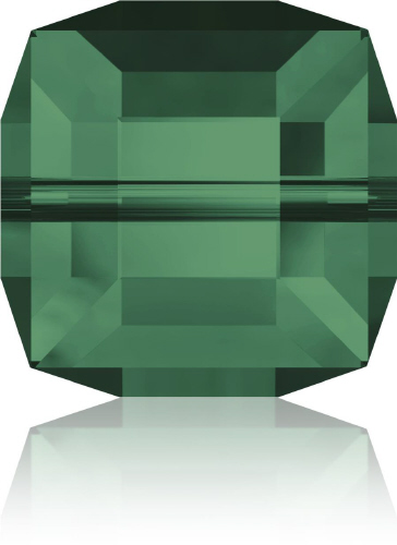 5601 Cube - 4mm Swarovski Crystal - EMERALD