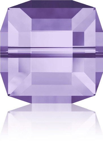 5601 Cube - 4mm Swarovski Crystal - TANZANITE