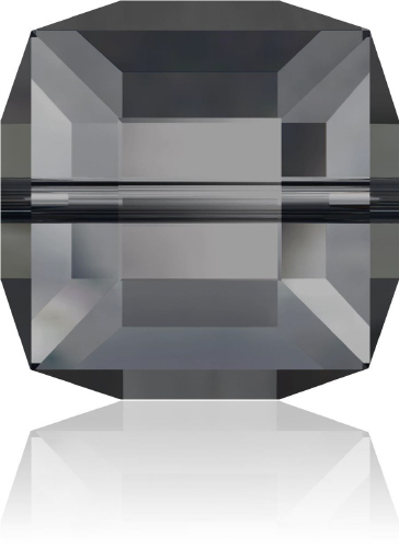 5601 Cube - 6mm Swarovski Crystal - CRYSTAL SILVER NIGHT