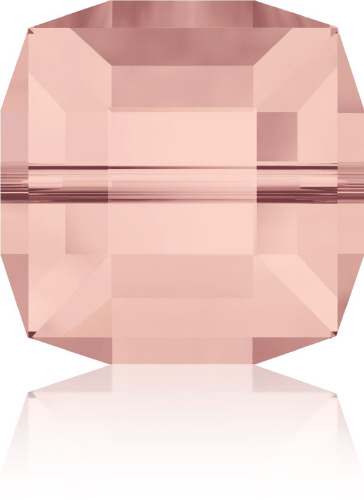 5601 Cube - 8mm Swarovski Crystal - BLUSH ROSE
