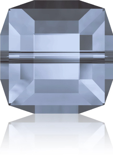 5601 Cube - 8mm Swarovski Crystal - DENIM BLUE