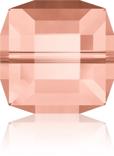 5601 Cube - 8mm Swarovski Crystal - ROSE PEACH
