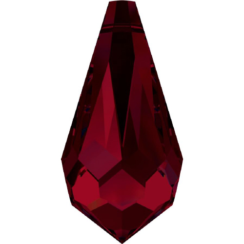 6000 Teardrop Top Hole - 18 x 9mm Swarovski Crystal - GARNET