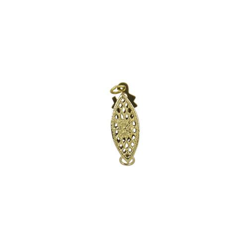 Fishhook Clasp – Filgree -  Gold Filled