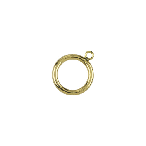 15mm Plain Toggle Clasps -  Gold Filled