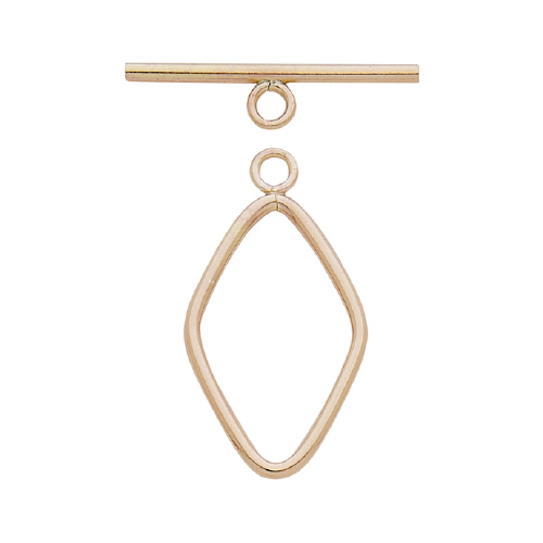 Diamond Toggle - 11.4MM - Gold Filled