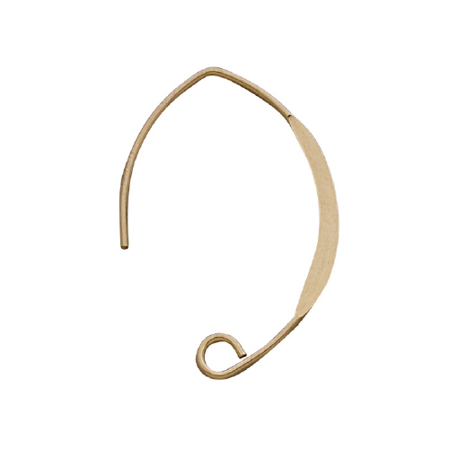French Earwires - Fancy (Small) - Gold Filled