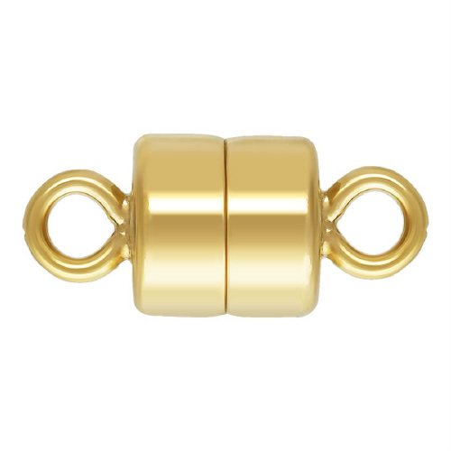 Maglock Magnetic Clasp - 4.5mm - Gold Filled (12 pcs)