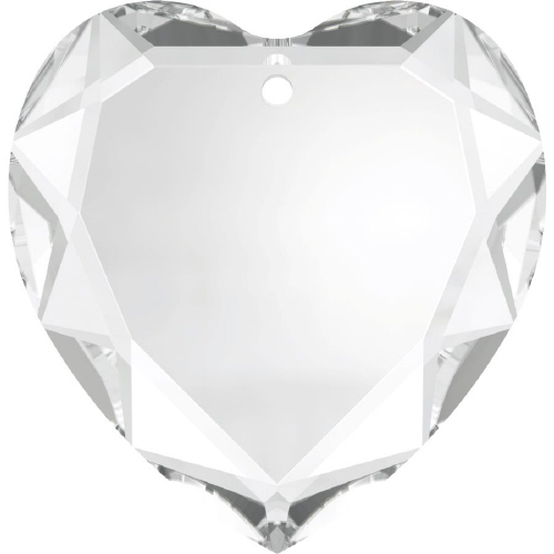 6225 Heart Pendant - 18mm Swarovski Crystal - CRYSTAL