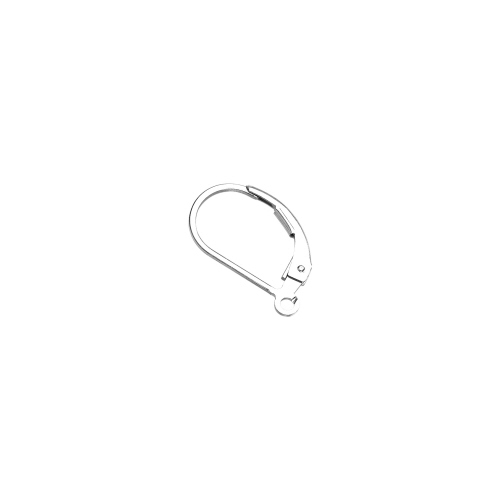 Leverback  Plain   - Sterling Silver