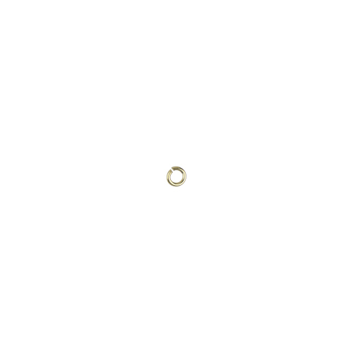 2.3mm Open Jump Rings (24 guage)  - 14 Karat Gold