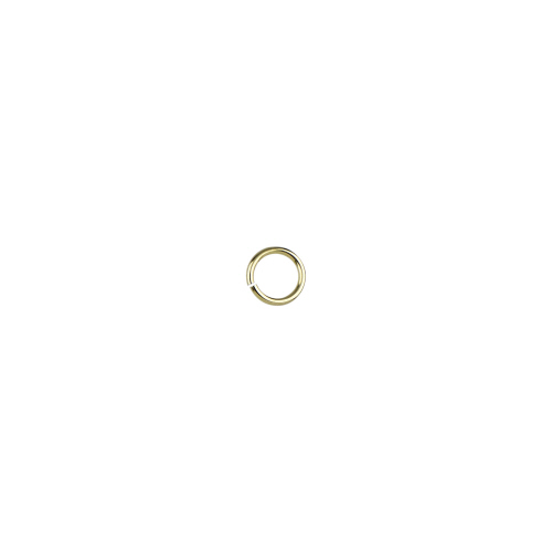 6mm Jump Rings (21 guage) - 14 Karat Gold