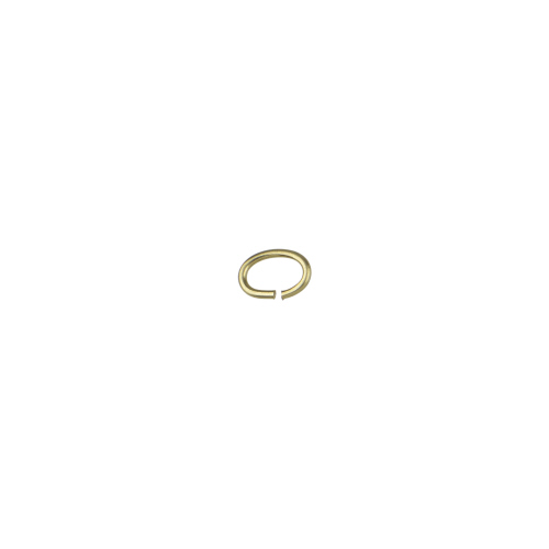 4.9 x 7.6 mm Oval Jump Rings (22 guage) - 14 Karat Gold