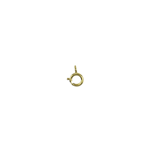 5mm Spring Ring with closed ring -  Gold Filled
