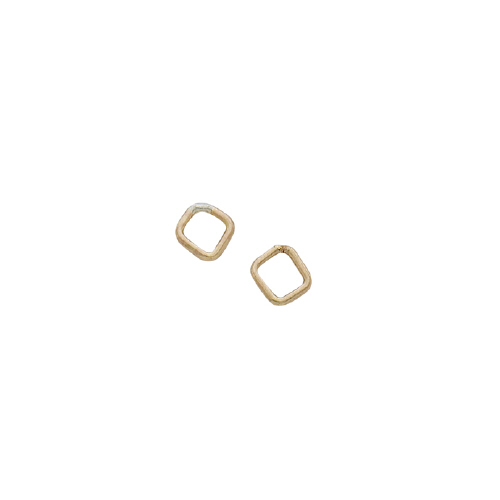 4mm Square Jump Ring - Gold Filled