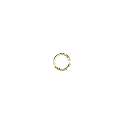 8mm Heavy Jump Rings Closed  (18 guage) - Gold Filled