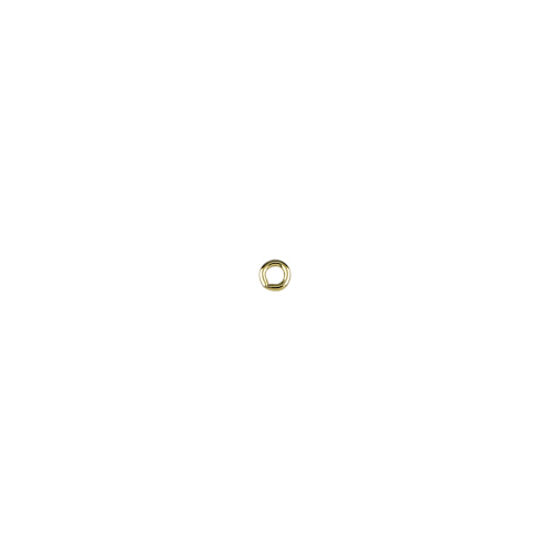 3mm Jump Rings Closed (22 guage)  - Gold Fille
