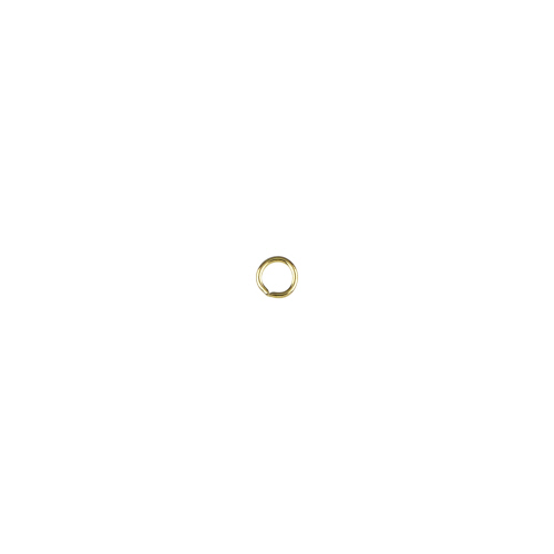 4mm Jump Rings Closed (22 guage) - Gold Filled