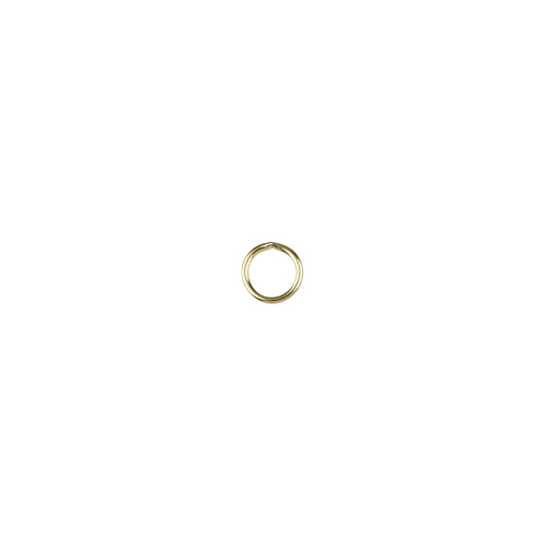 6mm Jump Rings Closed  (21 guage) - Gold Filled