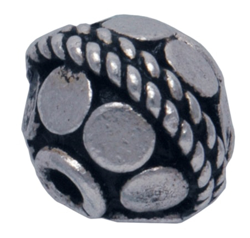 Bali Style Beads   - Sterling Silver