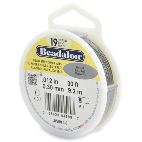 Beadalon 19 strand 0.012 Dia 30 ft