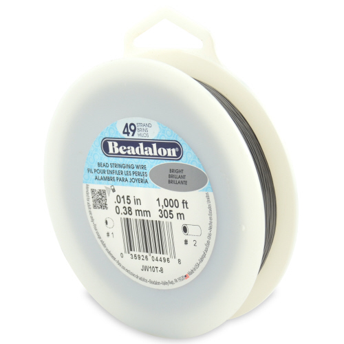 Beadalon 49 strand 0.015 Dia 1000 ft