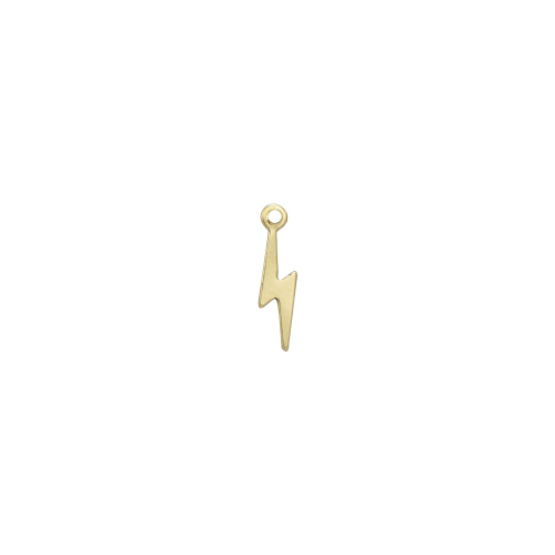 Charm Lightning Gold Filled 13.5 x 3mm