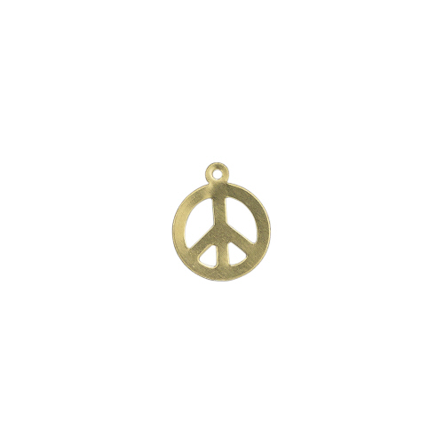 Charm Peace Gold Filled 14 x 11mm